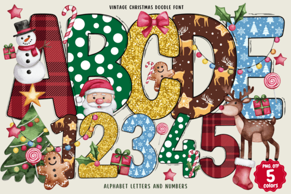 Capture the Spirit of Christmas Past with This Whimsical Font
