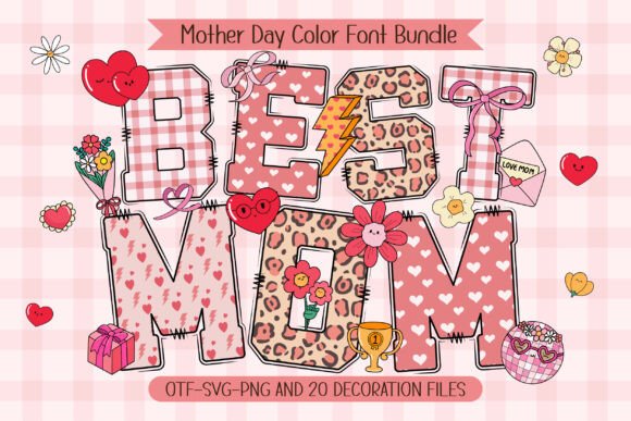 Celebrate Motherhood with the Best Mom Color Font