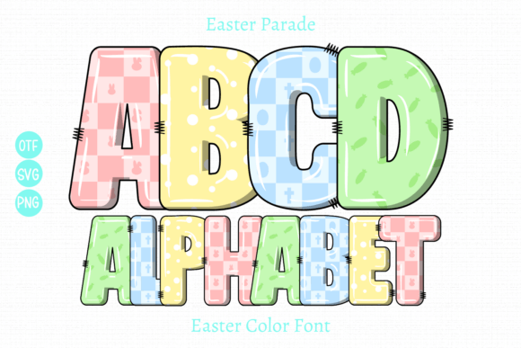Easter Parade: A Playful Typeface for Every Creative Project