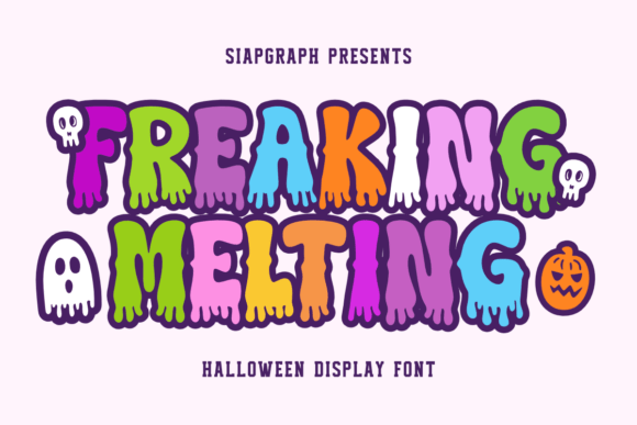 Freakingmelting Regular: The Spooky Font That Drips with Character