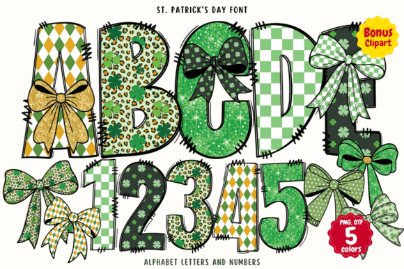 Infuse Irish Charm into Every Design with Festive Typography