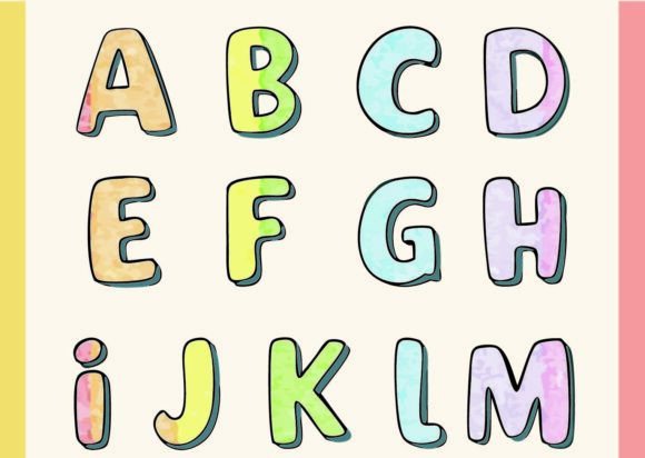 Leila: A Color Font That Turns Every Letter into a Mini Masterpiece