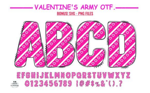 Love Valentine's Diagonal: A Font That Doodles Its Way Into Hearts