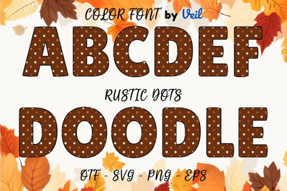 Rustic Dots: The Playful Typeface for Creative Brands
