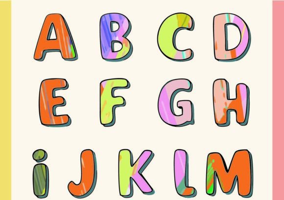 Selena: A Color Font That Turns Every Letter into Art