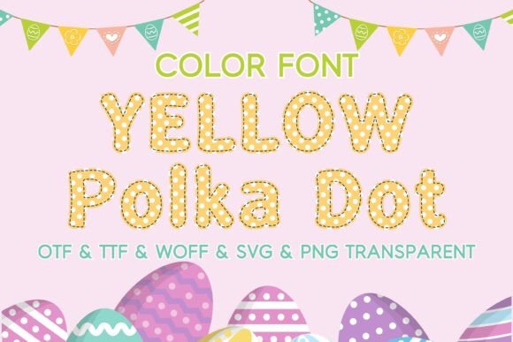 Why Designers Are Obsessed with the Yellow Polka Dot Typeface